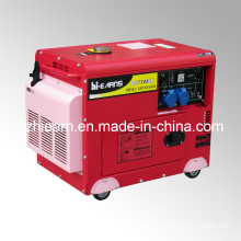 Air-Cooled Silent Type Diesel Generator Set Single Phase (DG7500SE)